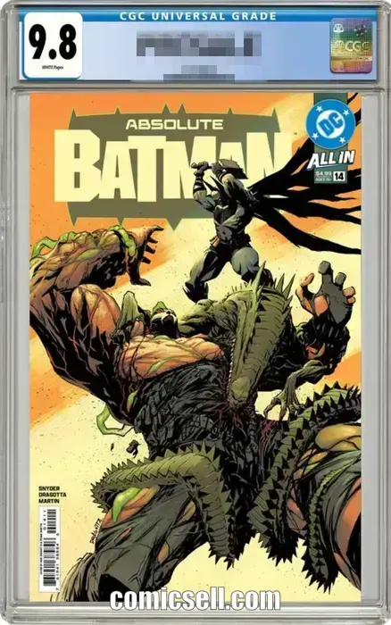 Absolute Batman #14 #14 Main Cover CGC Graded