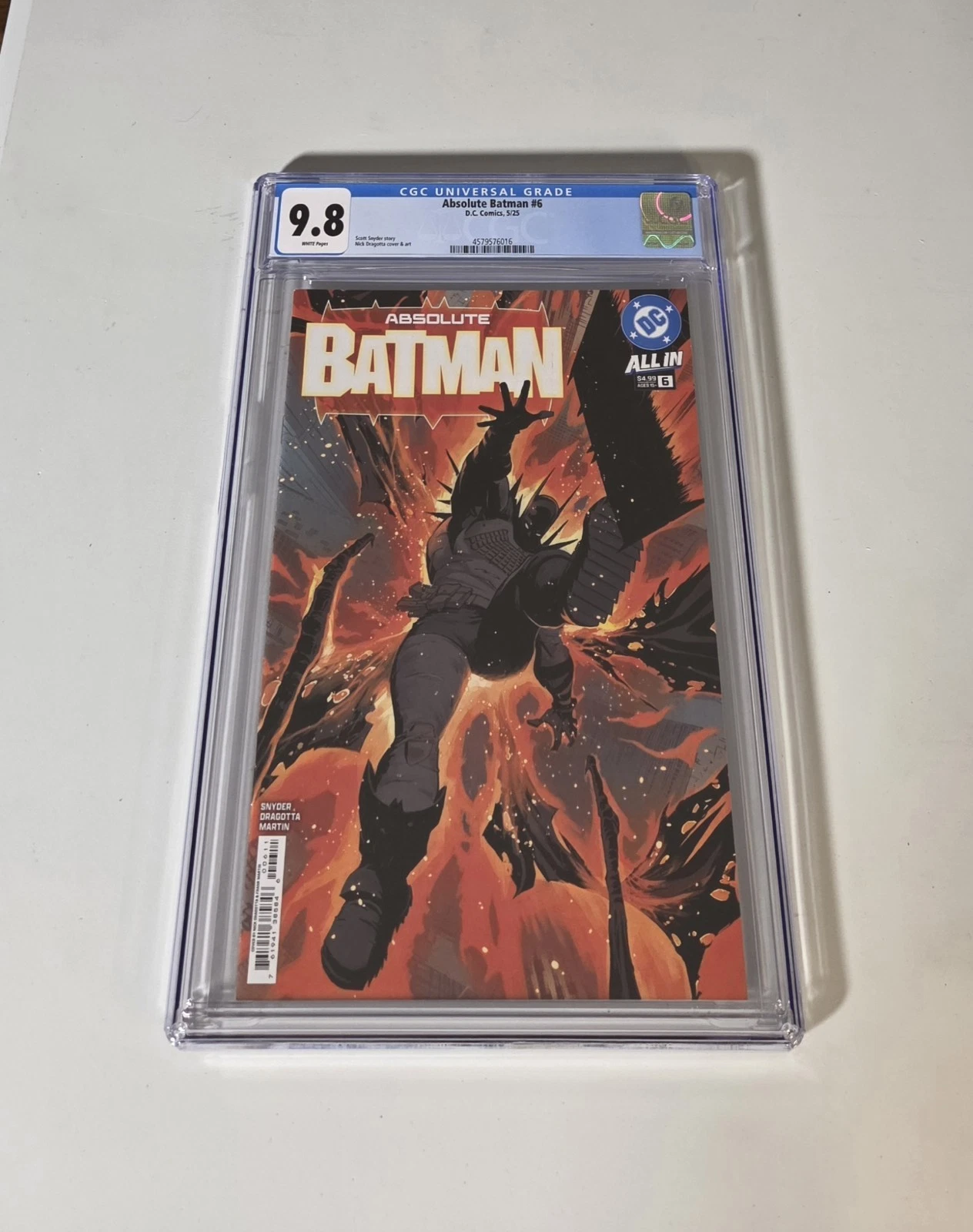 Absolute Batman #6 #6 Main Cover CGC Graded