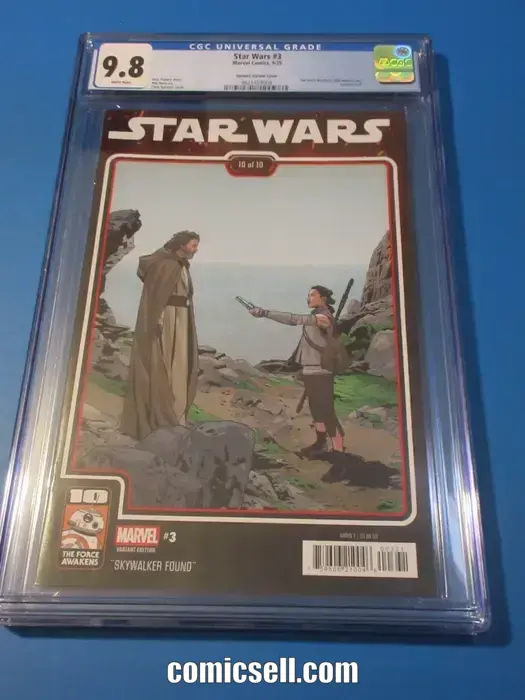 Star Wars (2025) #3 #3 Chris Sprouse The Force Awakens 10th Anniversary Variant CGC Graded