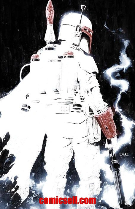 Star Wars: Boba Fett – Black, White & Red #1
